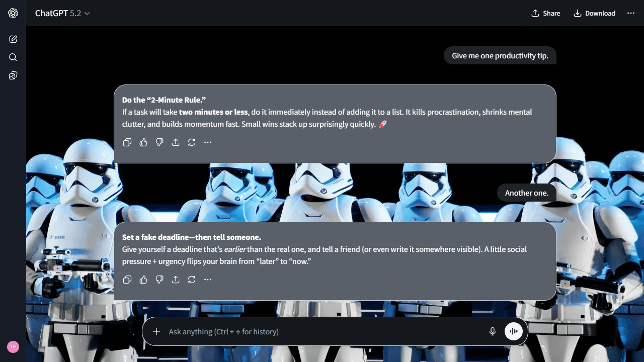 Frosted Scene theme preview