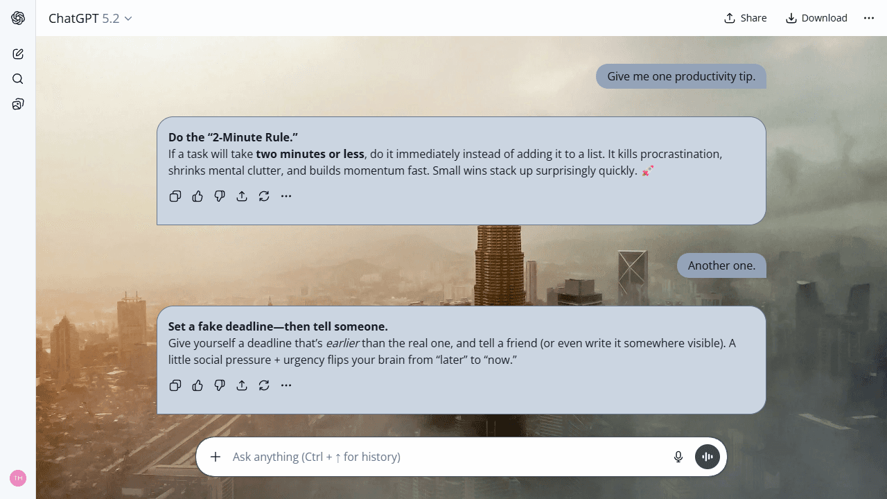 Gentle Avenue theme preview