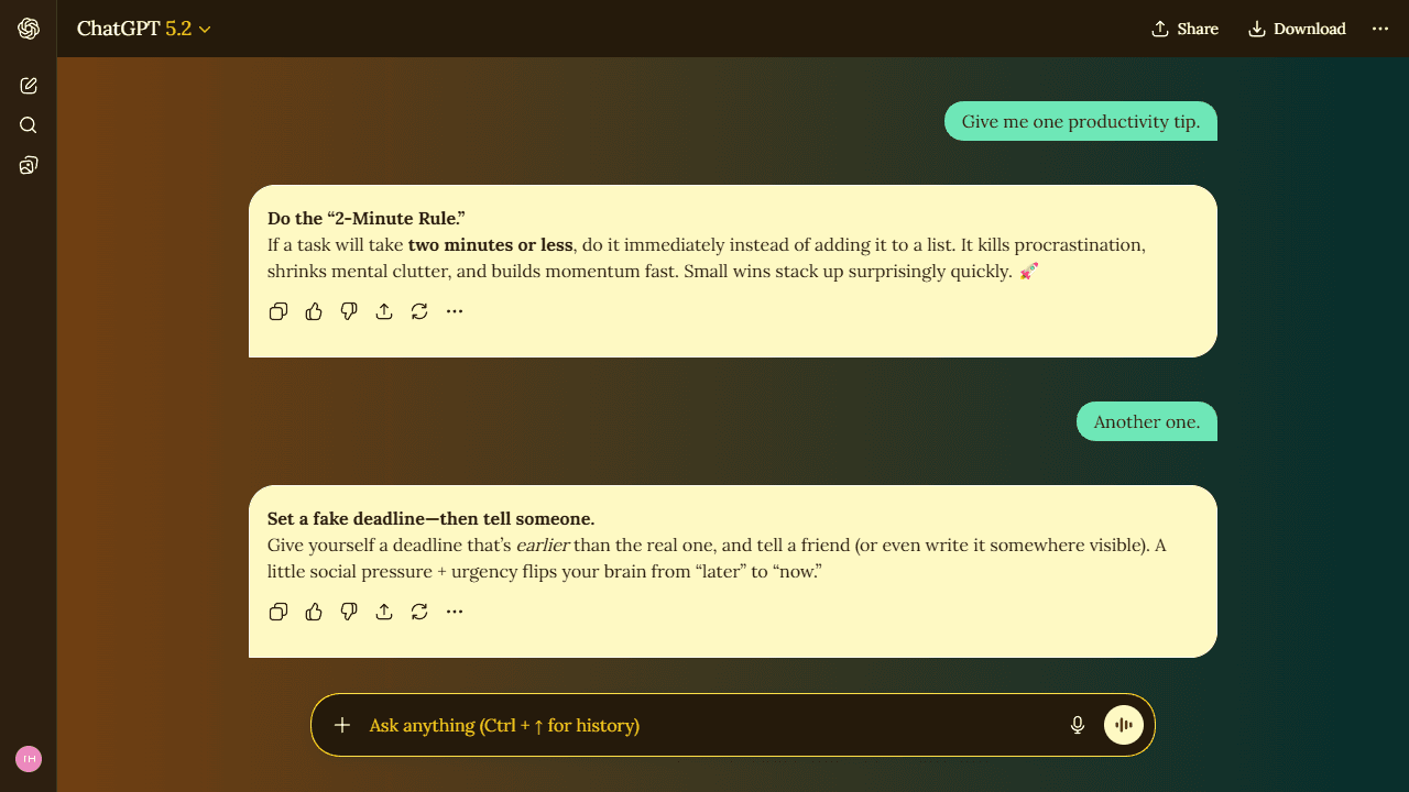Haven Range theme preview