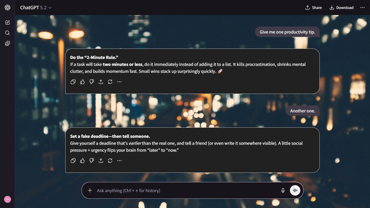 Hidden Quay theme preview