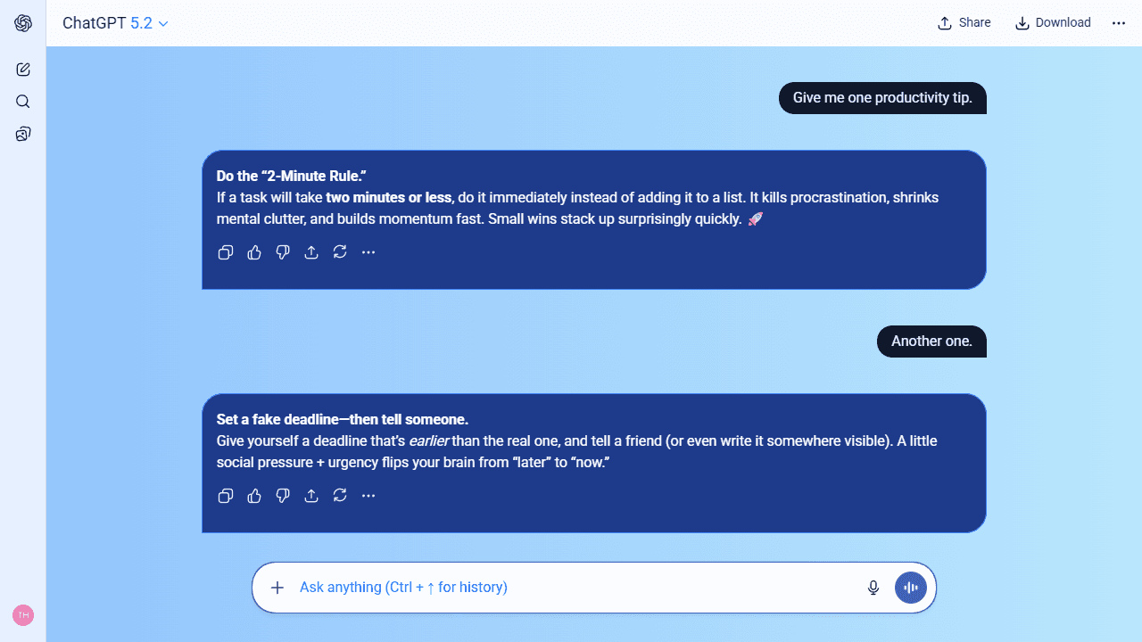 Meteor Horizon theme preview
