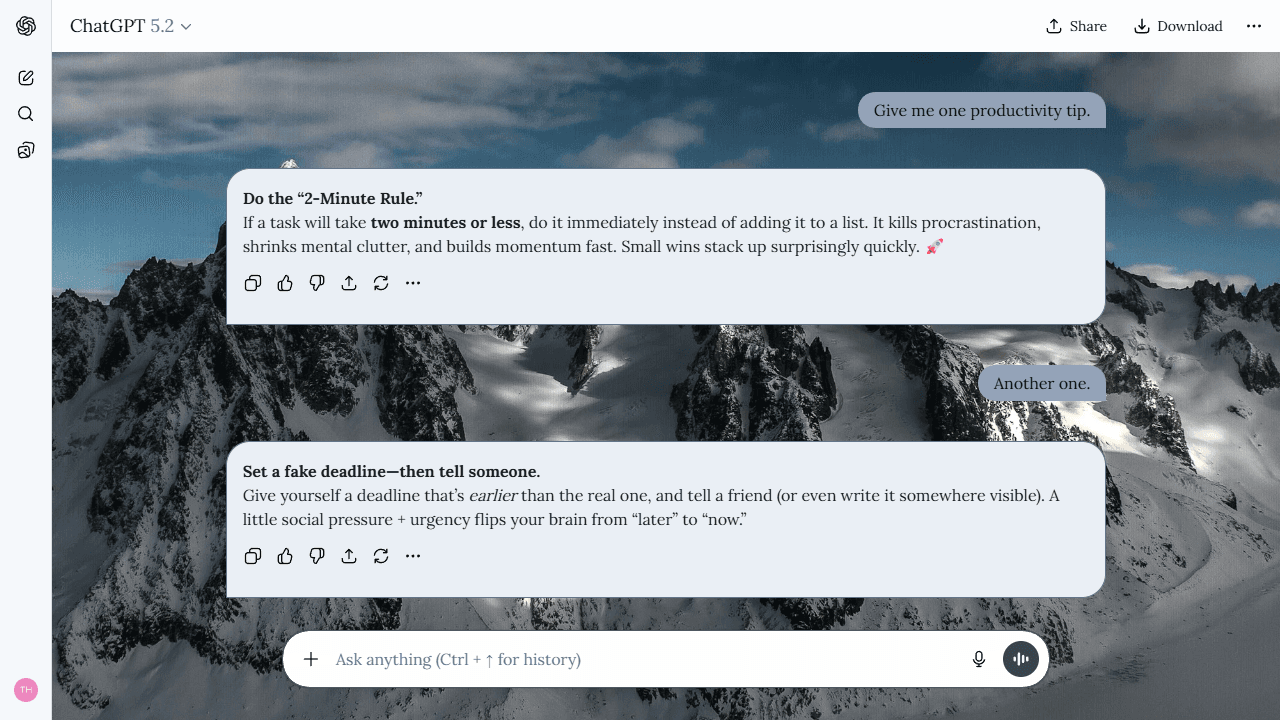 Serene Canopy theme preview