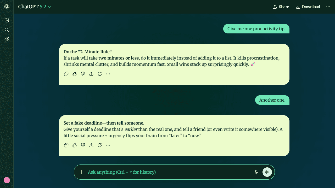 Shiver Vortex theme preview