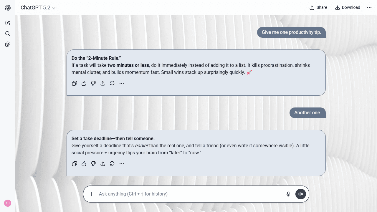 Silent Fiber theme preview