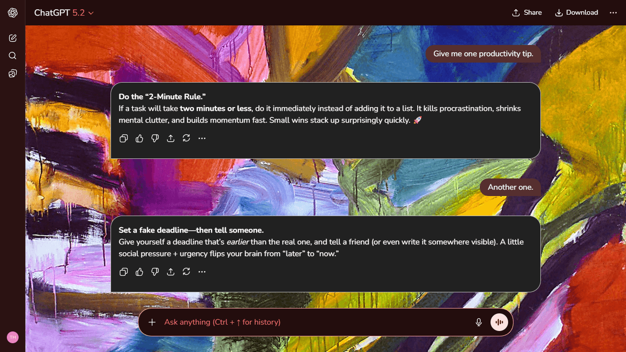Silent Pulse theme preview