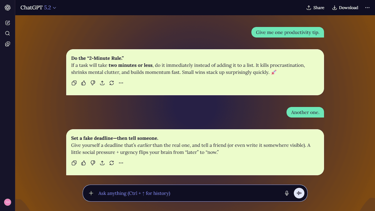 Sonder Prism theme preview