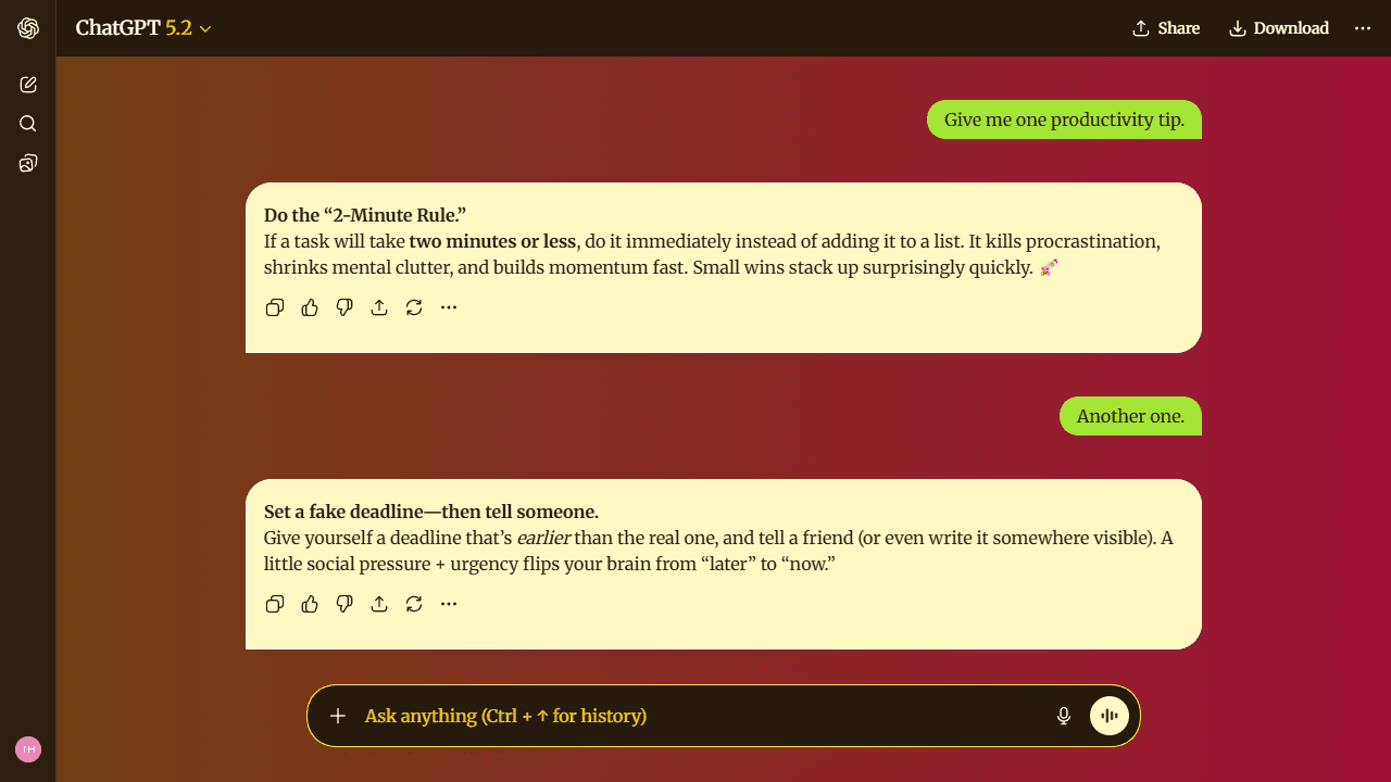 Sonder Range theme preview