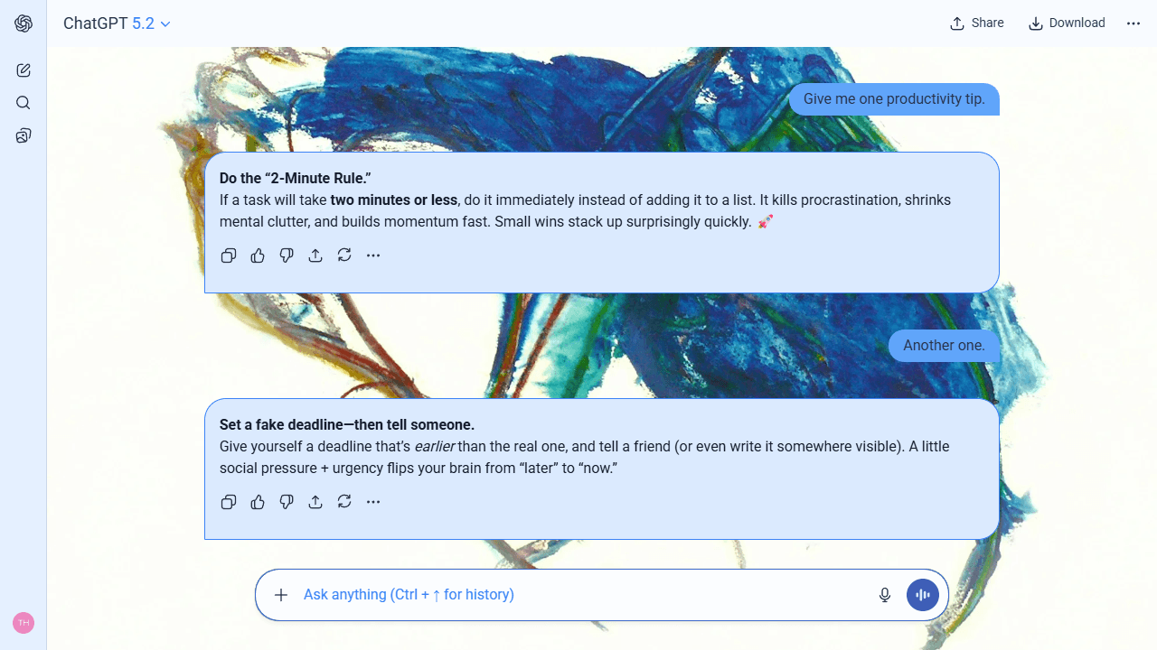 Still Spiral theme preview