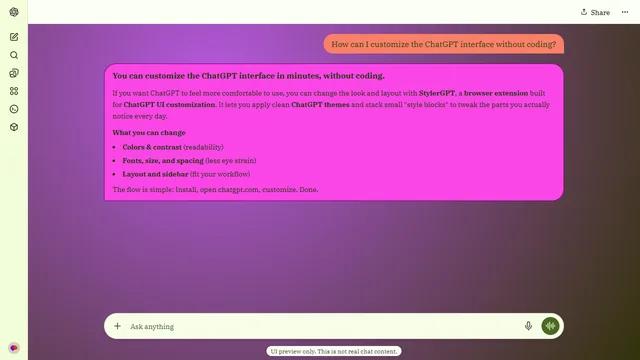 Amber Nimbus theme preview