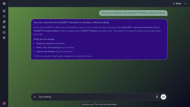 Amber Spine theme preview