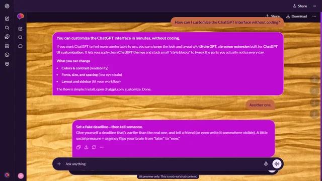 Breezy Canvas theme preview