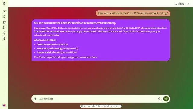 Calm Path theme preview