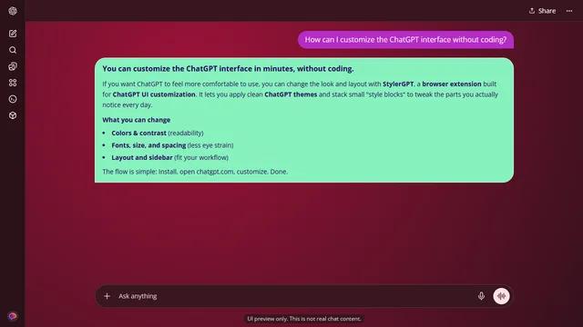 Cascade Whorl theme preview