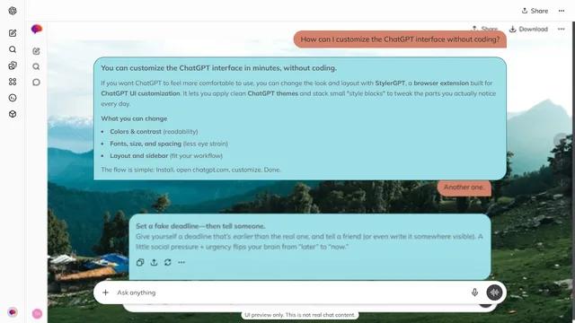 Clouded Cloud theme preview