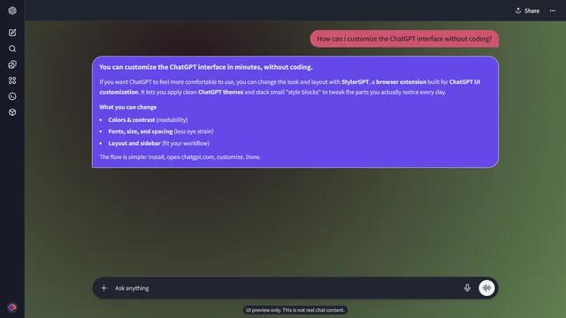 Clouded Skylane theme preview