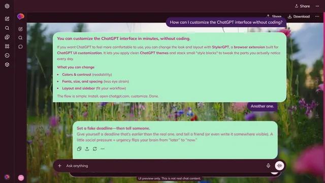 Clouded Valley theme preview