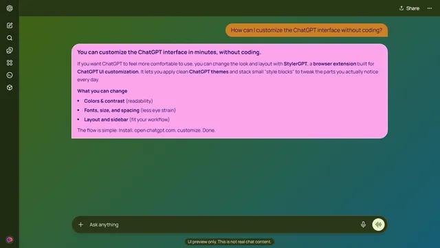 Cradle Trail theme preview