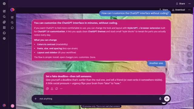Dappled Bloom theme preview