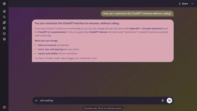 Dappled Range theme preview