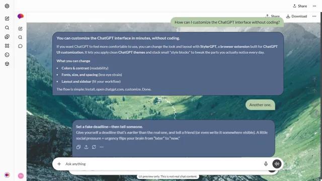 Drifting Cloud theme preview