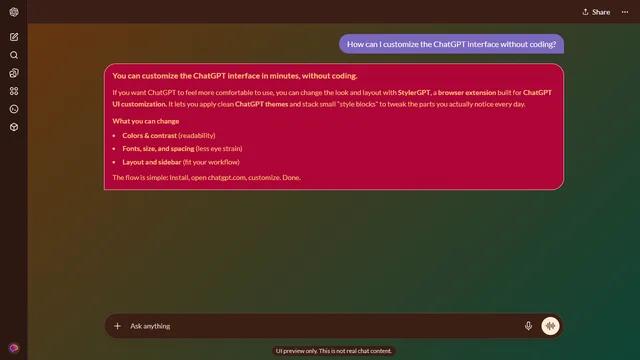 Drifting Layer theme preview