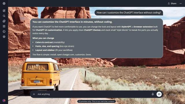 Drifting Path theme preview