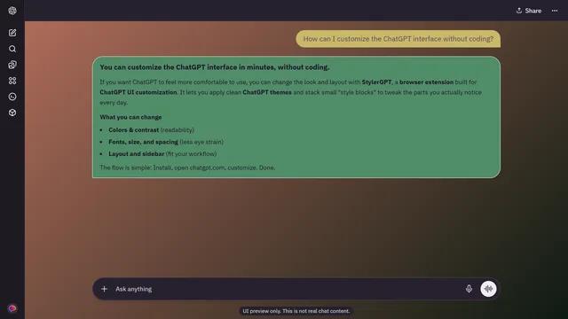 Drifting Ridge theme preview