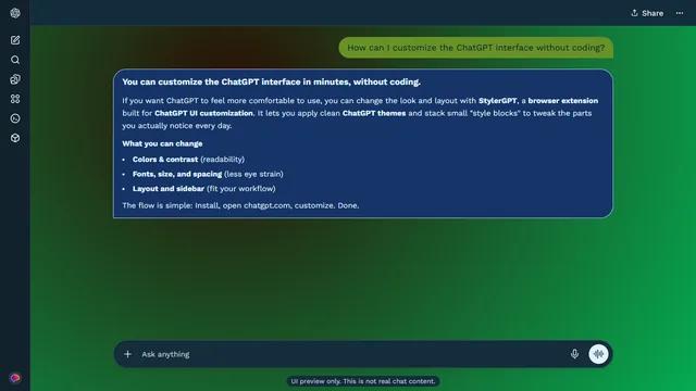 Dusty Glade theme preview