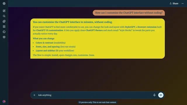 Echoing Harbor theme preview