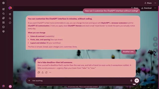 Echoing Veil theme preview