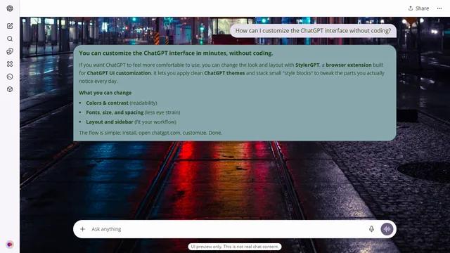 Faded Canyon theme preview