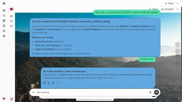 Frosted Cove theme preview