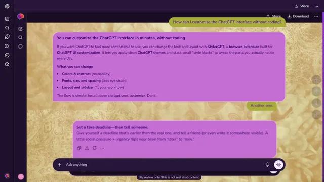 Gentle Canvas theme preview