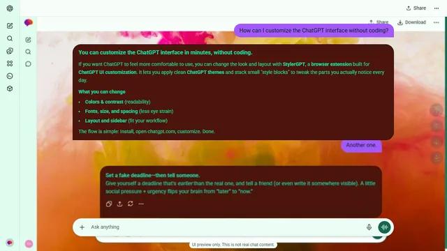 Gilded Dune theme preview