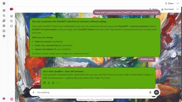 Glasslit Arcade theme preview
