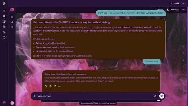 Glasslit Avenue theme preview