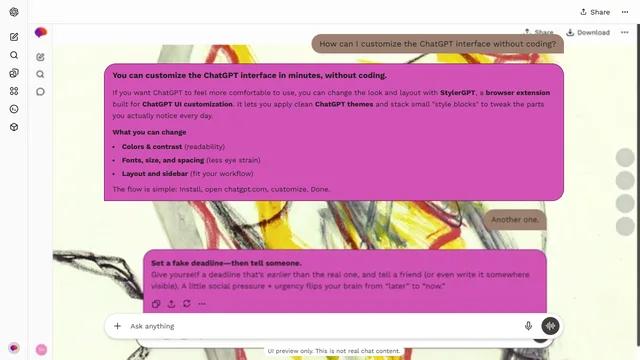 Glasslit Canopy theme preview