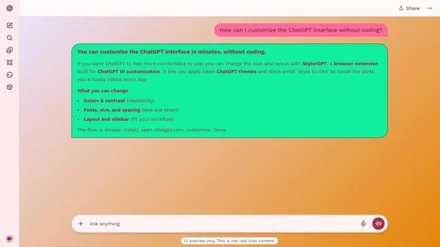 Glasslit Range theme preview