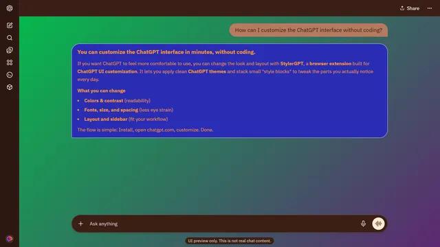 Glowing Harbor theme preview
