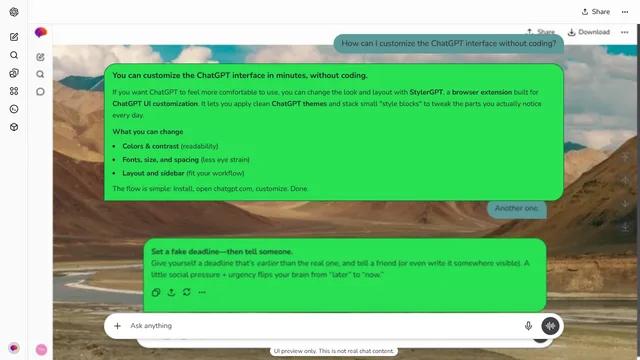 Hidden Cloud theme preview