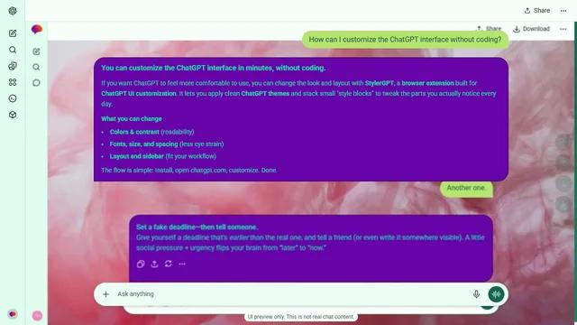 Hidden Fiber theme preview
