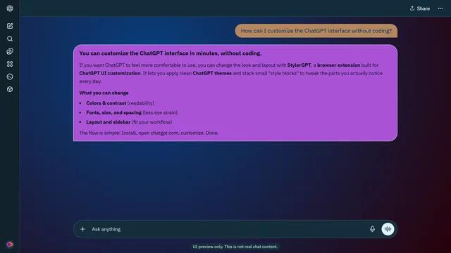 Hidden Grid theme preview