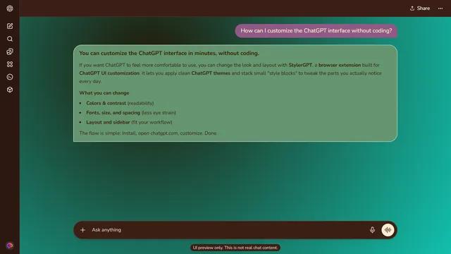Hidden Layer theme preview