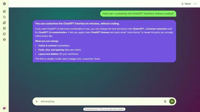 Hidden Meadow theme preview
