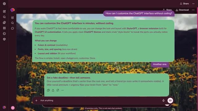 Hidden Valley theme preview