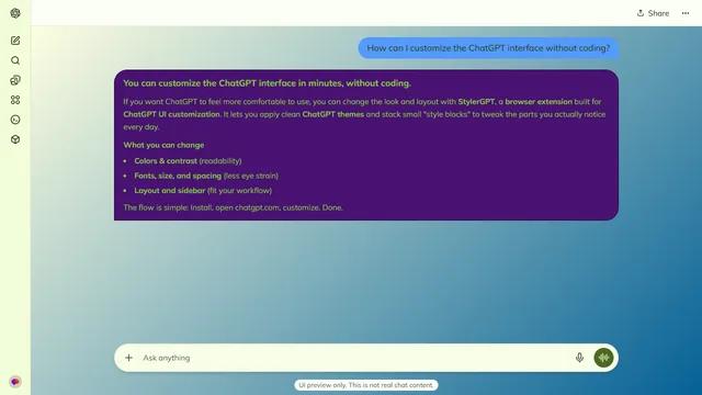 Hushed Plaza theme preview