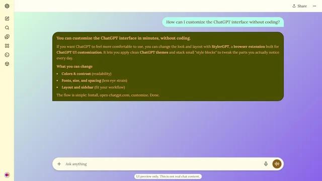 Hushed Spine theme preview