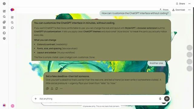 Lucent Arcade theme preview