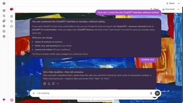 Lucent Canopy theme preview