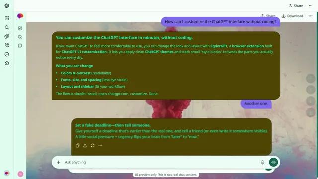 Lucent Glade theme preview